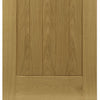 Four Folding Doors & Frame Kit - Ely Oak 3+1 - Unfinished