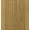 Two Folding Doors & Frame Kit - Ely Oak 2+0 - Unfinished