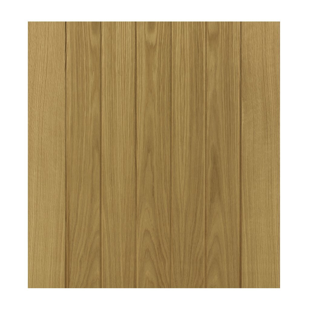 Ely Oak Single Evokit Pocket Door Detail - Unfinished