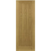 Pass-Easi Four Sliding Doors and Frame Kit - Ely Real American White Oak Veneer Door - Prefinished