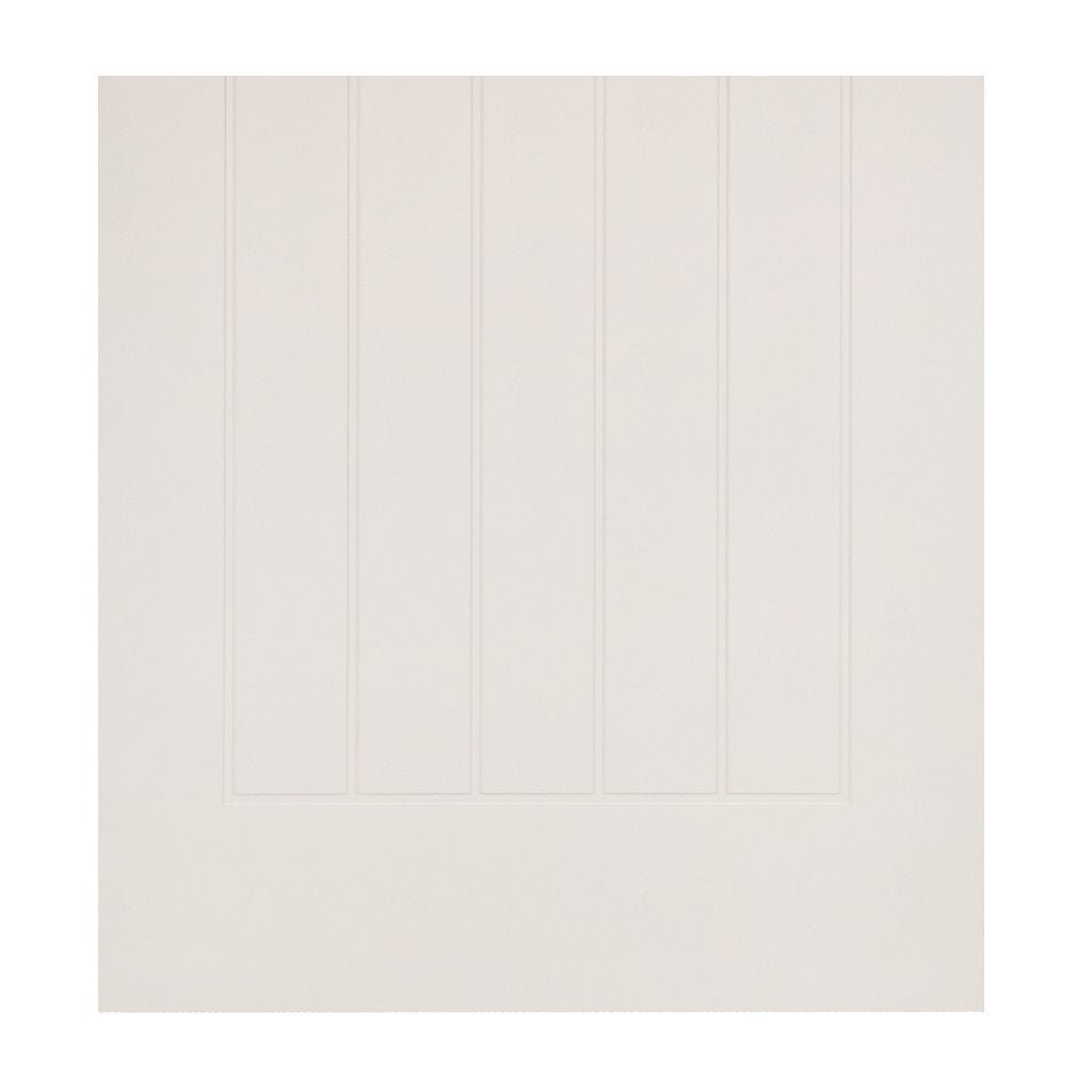 Two Folding Doors & Frame Kit - Ely 2+0 - White Primed