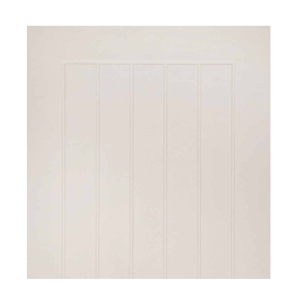 Two Folding Doors & Frame Kit - Ely 2+0 - White Primed