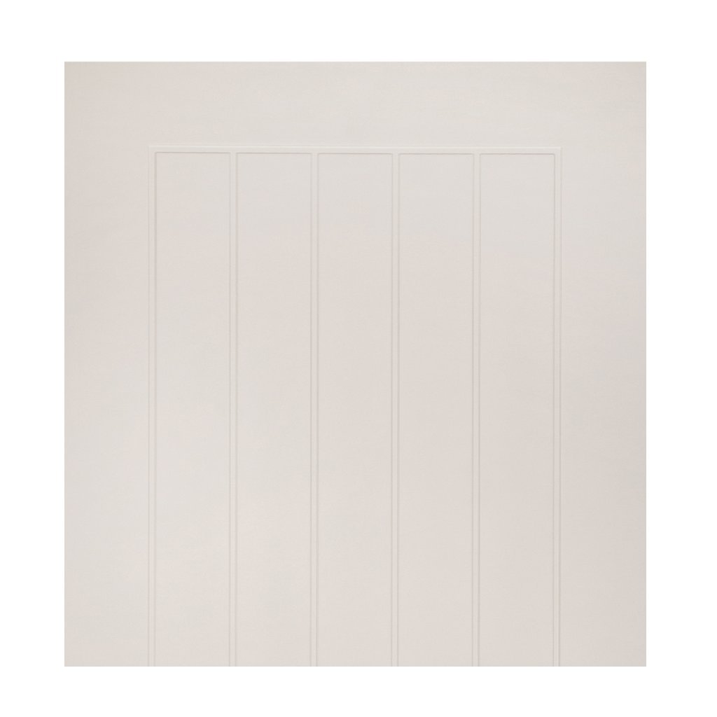 Ely Single Evokit Pocket Door Detail - White Primed