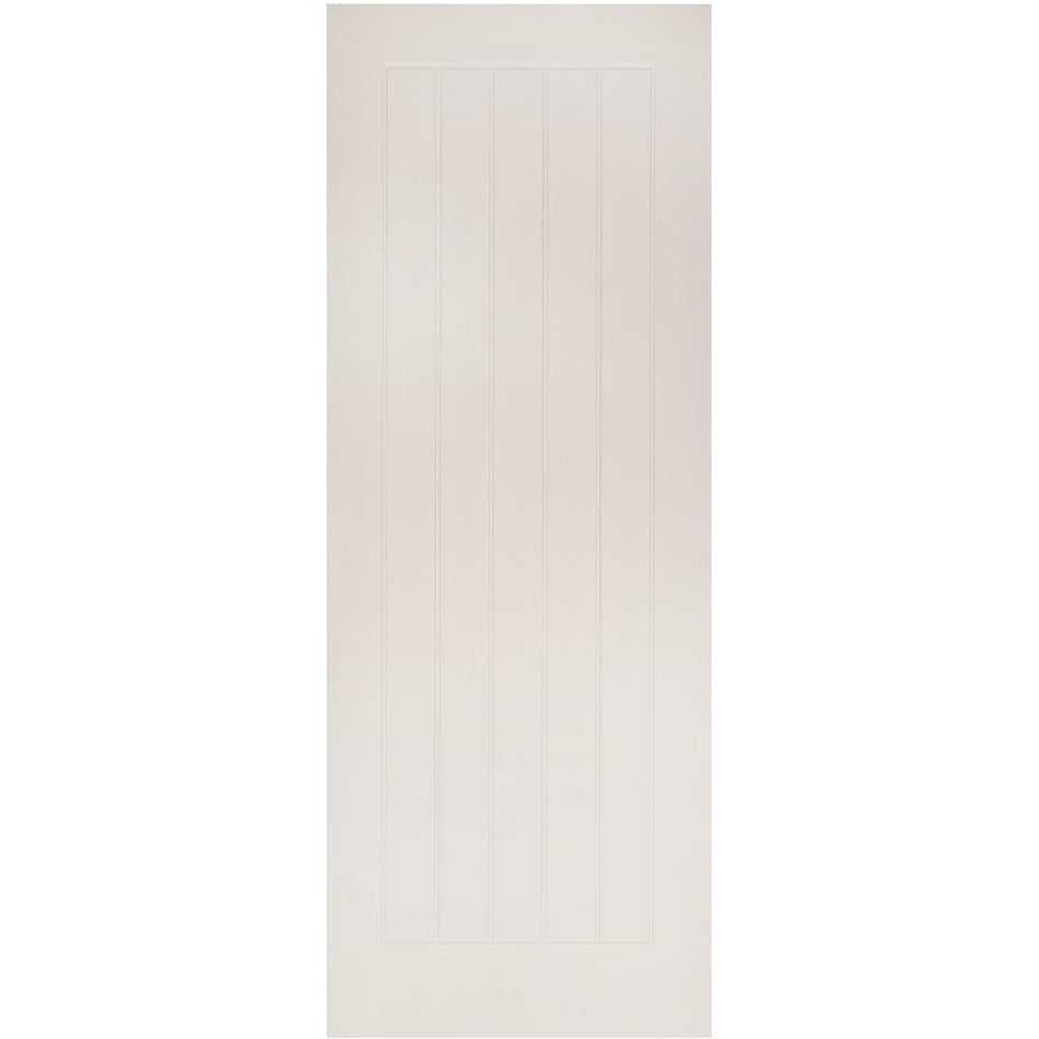 Ely Single Evokit Pocket Door - White Primed