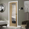 Designer varnished interior door in five colour options