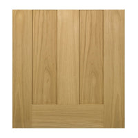 Eton Oak Absolute Evokit Double Pocket Door Detail - Clear Glass - Unfinished
