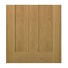 Eton Real American White Oak Veneer Single Evokit Pocket Door Detail - Unfinished