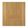 Eton Real American White Oak Fire Door - 1/2 Fire Rated - Unfinished