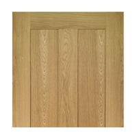 Eton Real American White Oak Fire Door - 1/2 Fire Rated - Unfinished