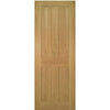 Eton American White Oak Veneer Staffetta Twin Telescopic Pocket Doors - Unfinished