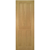 Eton Oak Absolute Evokit Single Pocket Door Detail - Unfinished