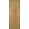 Eton Real American White Oak Veneer Door Pair - Unfinished