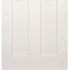 Three Folding Doors & Frame Kit - Eton Victorian Shaker 3+0 - White Primed