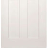 Five Folding Doors & Frame Kit - Eton Victorian Shaker 3+2 - White Primed