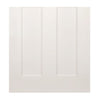 Eton White Primed Victorian Shaker Fire Door - 1/2 Hour Fire Rated