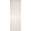 Deanta white primed panelled interior door