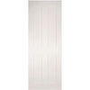 Five Folding Doors & Frame Kit - Eton Victorian Shaker 3+2 - White Primed