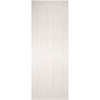 Eton White Primed Victorian Shaker Fire Door - 1/2 Hour Fire Rated