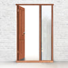 Exterior Door Frame with side glass aperture, Made to size, Type 2 Model 2.