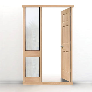 Image: Exterior Frame Type 2 Model 5 Complete Door Set