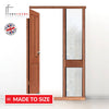 Exterior Door Frame with side glass apertures, Made to size, Type 2 Model 4.