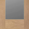Bespoke Thrufold Pattern 10 1L Oak Glazed Folding 2+2 Door - Prefinished