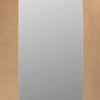 Bespoke Thrufold Pattern 10 1L Oak Glazed Folding 2+2 Door - Prefinished