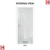 Premium Composite Front Door Set - Impala Solid - Shown in Blue