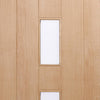 Empress Exterior Oak Door and Frame Set - Zinc Double Glazing, From LPD Joinery