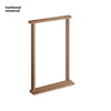 Colonial Hardwood 6 Panel External Door and Frame Set with Fittings