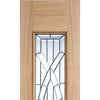 Exterior Universal Oak Side Frame - Leadwork Double Glazing, From LPD Joinery
