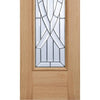Exterior Universal Oak Side Frame - Leadwork Double Glazing, From LPD Joinery