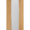 Exterior Empress Oak Faced Tri Glazed Side light - Zinc Design, From LPD Joinery