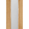 Exterior Empress Oak Faced Tri Glazed Side light - Zinc Design, From LPD Joinery