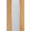 Exterior Empress Oak Faced Tri Glazed Side light - Zinc Design, From LPD Joinery