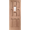LPD Malton External Mahogany Door - Frosted Double Glazing, From LPD Joinery