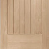 Four Sliding Doors and Frame Kit - Suffolk Oak Door - Prefinished