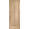 Suffolk Oak Single Evokit Pocket Door - Prefinished