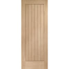 bespoke suffolk oak door vertical lining