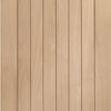 Single Sliding Door & Track - Suffolk Oak Door - Prefinished