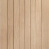 Two Sliding Wardrobe Doors & Frame Kit - Suffolk Oak Door - Prefinished