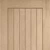 Bespoke Thruslide Suffolk Oak - 2 Sliding Doors and Frame Kit