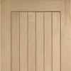 Six Folding Doors & Frame Kit - Suffolk Oak 3+3 - Prefinished