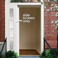 GRP White Composite Elegant Sidelight - Leaded Double Glazing