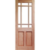 York Mahogany Door - Fit Your Own Glass, From LPD Joinery