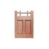 York Mahogany Door - Fit Your Own Glass, From LPD Joinery