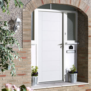Image: GRP White Modica Composite Door
