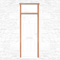Universal Hardwood Fanlight Door Frame