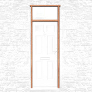 Image: Universal Hardwood Fanlight Door Frame