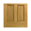 4 Panel Oak Fire Door - Raised Mouldings - 30 Minute Fire Rated